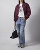 Anine Bing Bomberjakke Leon Burgundy S