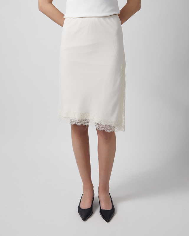 RÓHE Skirt Lace Offwhite 42