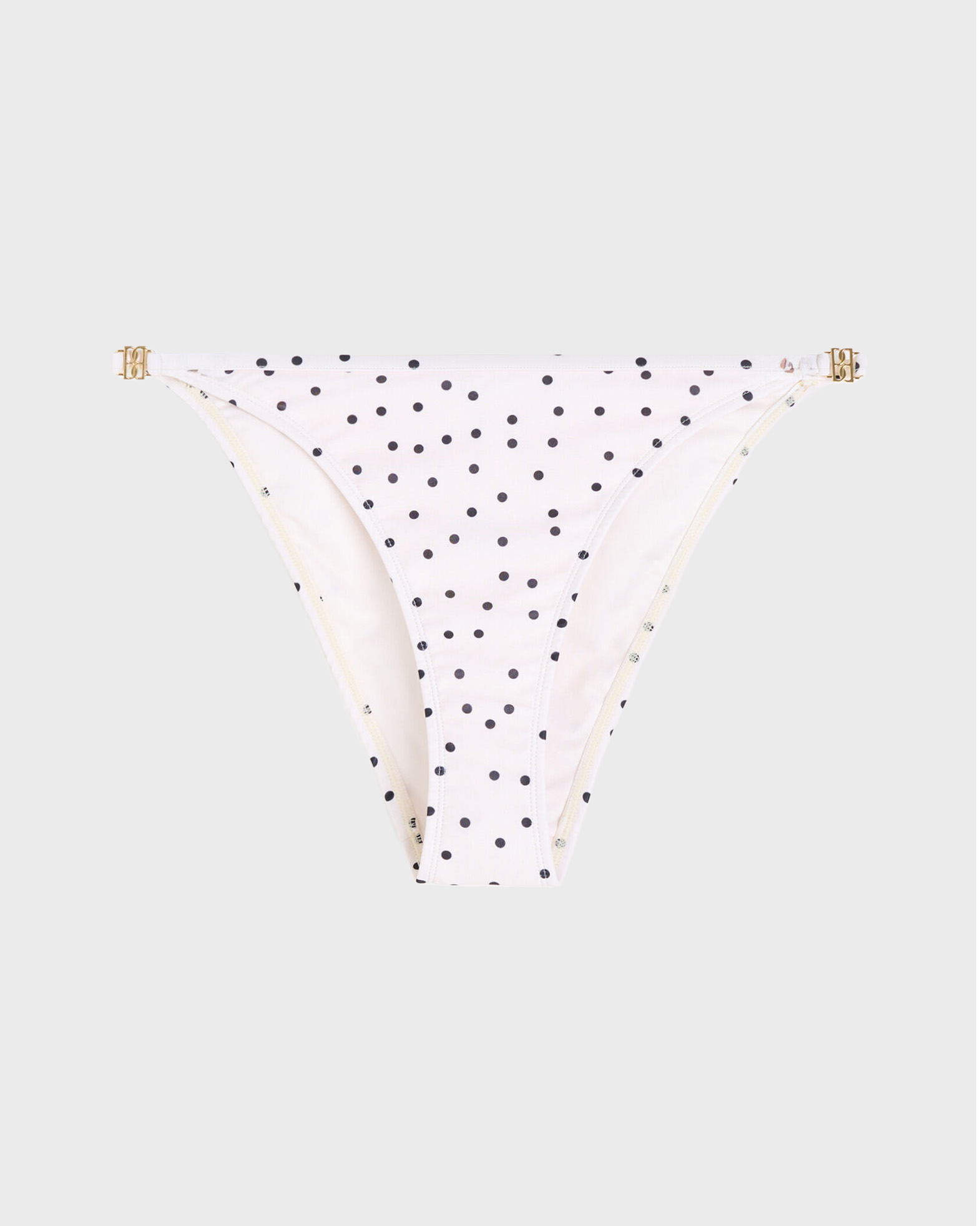 By Malene Birger Women's Creme,Svart Bikini Bottom Astrida Creme/Svart S