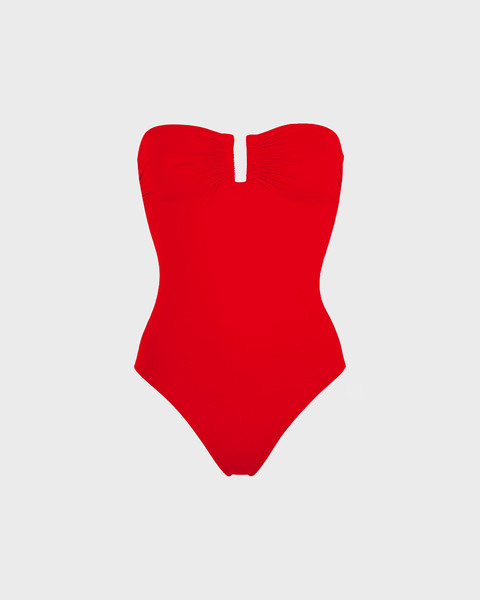 Swimsuit Cassiopee Bustier Röd 1