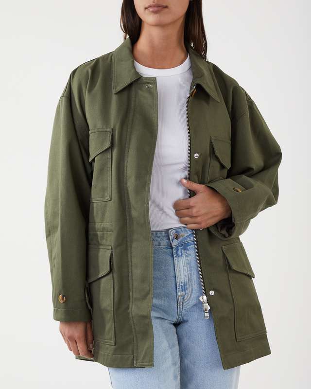 Jeanerica Jacket Leila Army Army M