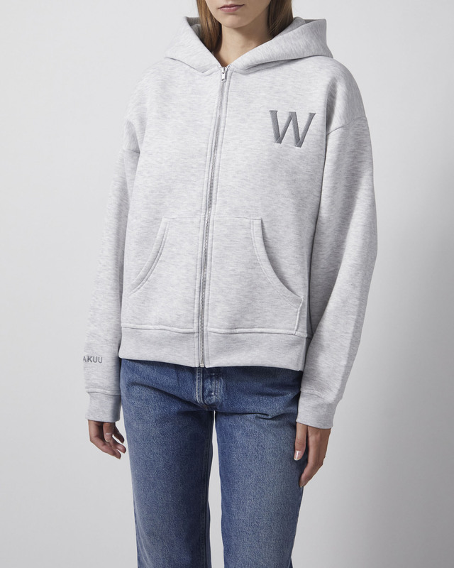 Wakakuu Icons Hoodie Zip Wakakuu Grey Melange XL