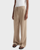RÓHE Trousers Relaxed Drawstring Beige 40