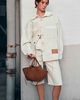 YUZEFI Mochi Suede Bag  Cognac ONESIZE