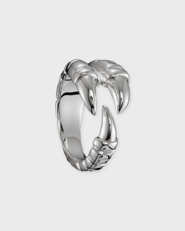 Maria Nilsdotter Ring Claw Single  Silver S