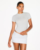 Skims T-shirt Cotton Jersey Light Heather Grey S