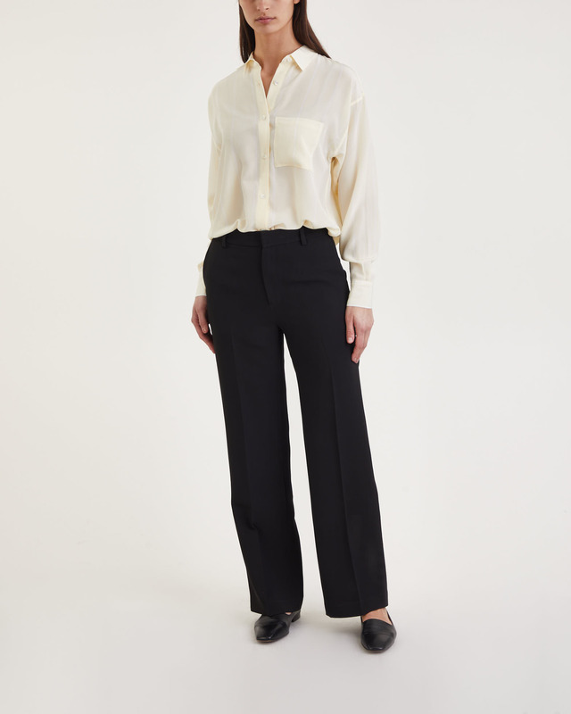 Filippa K Skjorta Striped Silk Gul 38