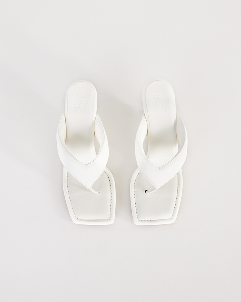 Klackskor Puffy Ivory 2