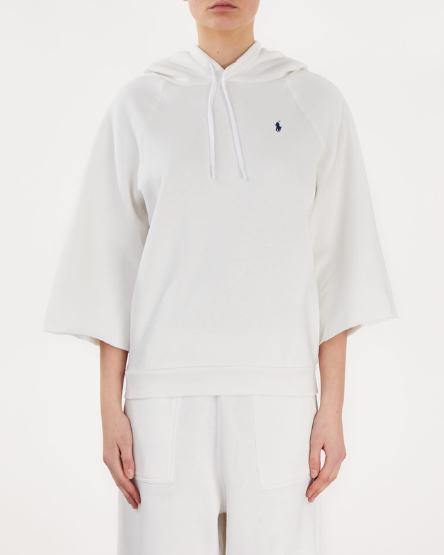 POLO Ralph Lauren Hoodie Long Sleeve Vit XXS