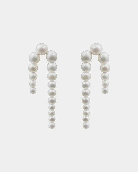 Earrings Petite Perle Nuit Gold 1