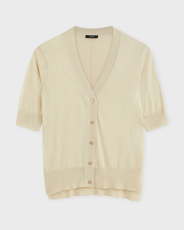 JOSEPH Kofta Superfine Cotton Silk Beige S