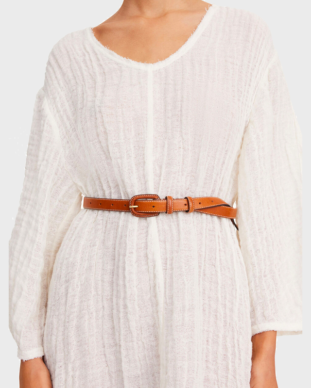 By Malene Birger Belt Salio Caramel cafe S-M