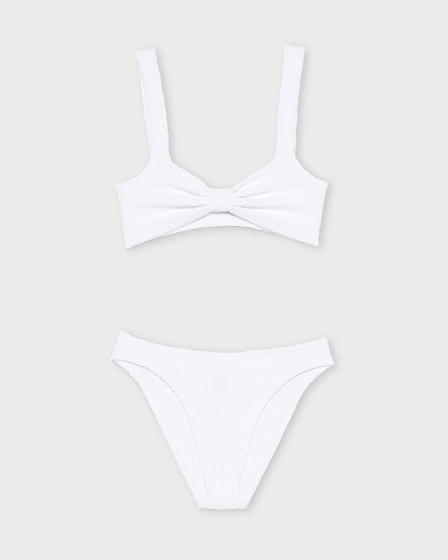 Hunza G Bikini Bonnie White ONESIZE