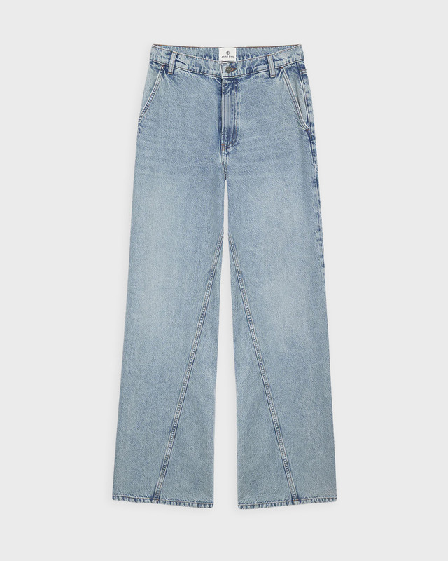 ANINE BING Jeans Briley Capri Blue Blå 30