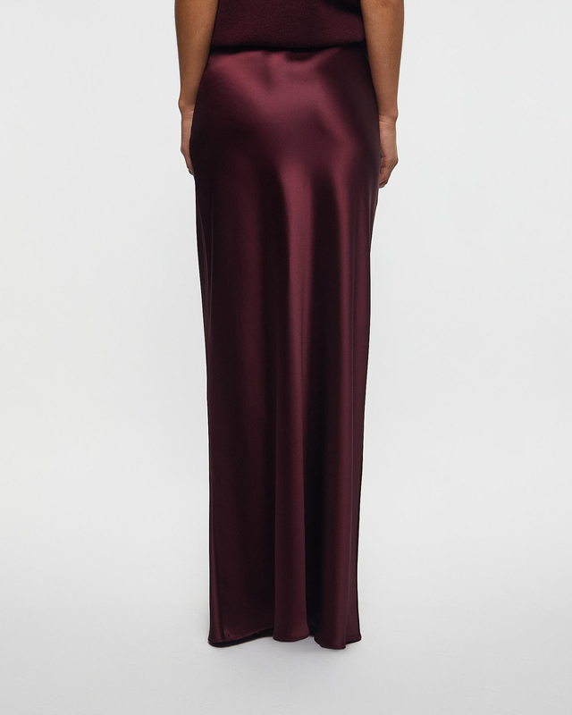 Wakakuu Icons Kjol Cielo Satin Burgundy  S