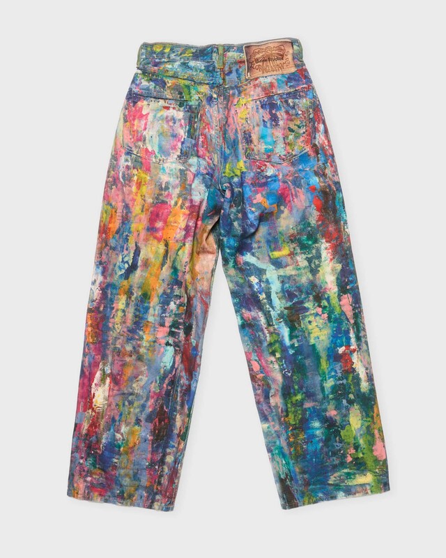 Acne Studios Jeans 1981 Baggy Multicoloured Blå 34