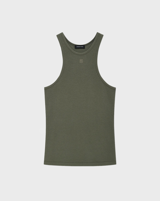 Anine Bing Top Cole Tank Khaki green S