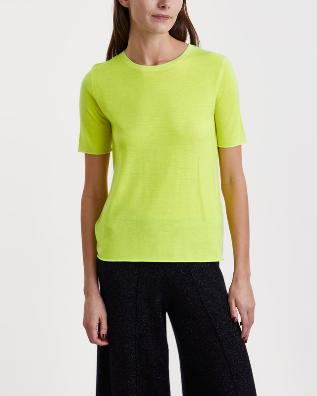 LISA YANG T-Shirt Ari Cashmere Neongul 1 (S-M)