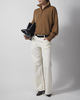 Wakakuu Icons Genser Macy Zip Wool Camel L
