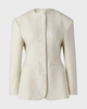 Malina Kavaj Carol Fitted  Offwhite L