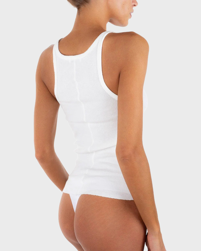 Éterne Top Rib Tank Ivory L