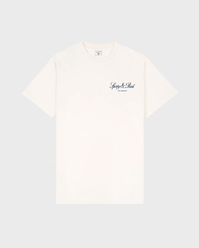 Sporty & Rich T-skjorte Vendome LA Ecru L
