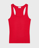 Filippa K Top Fine Rib Scoop Tank Röd M