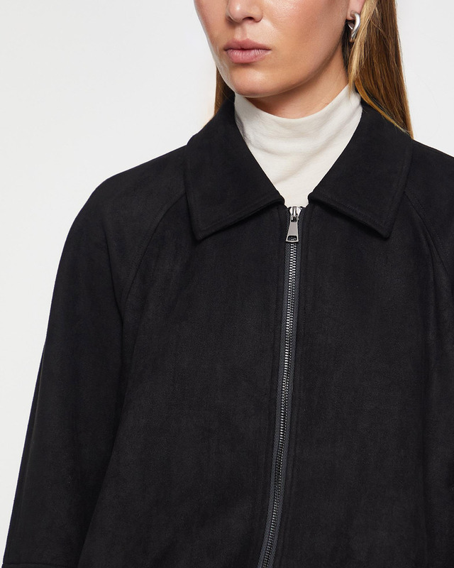 Wakakuu Icons Jacka Milia Faux Suede Svart L