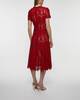 Self-Portrait Klänning Sequin Lace Midi Röd UK 14 (EUR 42)