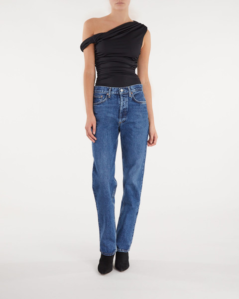 Jeans Lana M/R Vintage Straight Indigo 2
