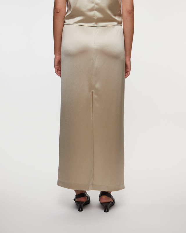 Wakakuu Icons Satinkjol Modena Long Beige L