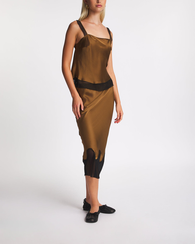 The Garment Top Catania Oliv UK 10 (EUR 38)