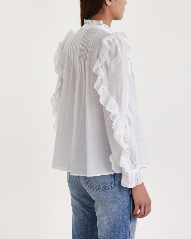 Zadig & Voltaire Blus Timmy Vit M