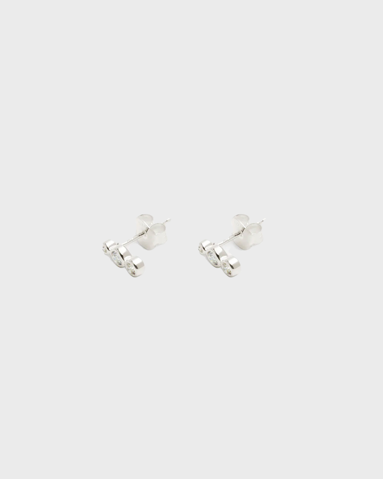 Ragbag Studs Odile Silver In Metallic