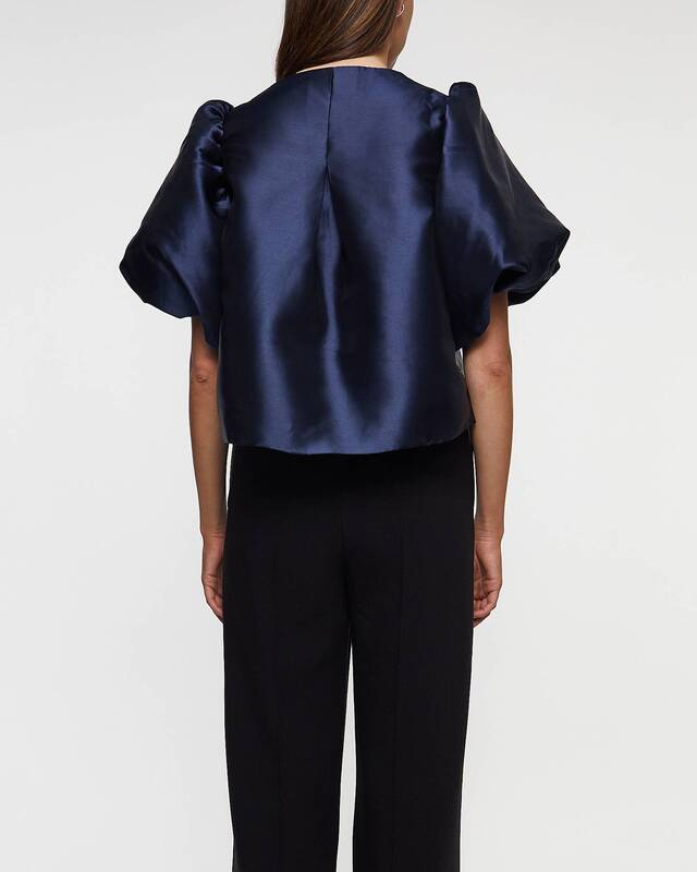 Malina Blouse Cleo Blue Blue XS