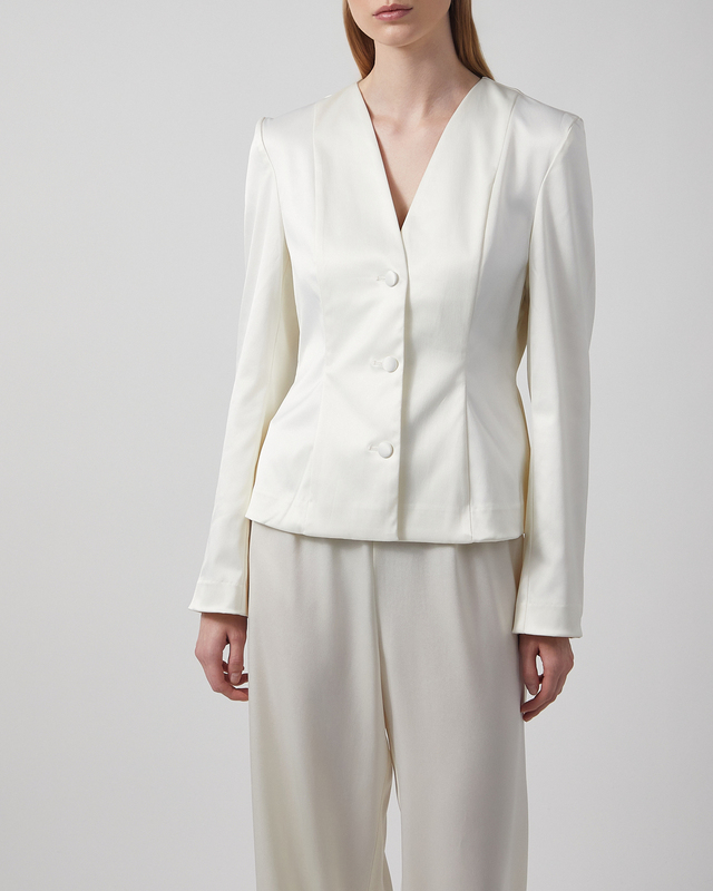 Stylein Blouse Briar Satin Ivory XS