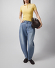 Acne Studios T-shirt RW-WN-TSHI000013 Ljusgul M