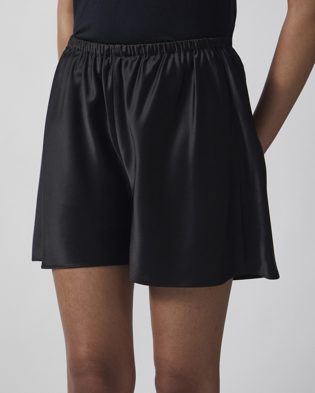 Almada Shorts Bim Satin Black M