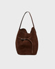 Liffner Taske Bucket Bag Large Mørkebrun ONESIZE