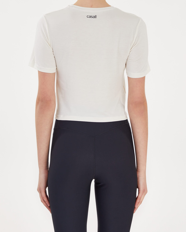 Casall Short Wrap Tshirt Offwhite 38