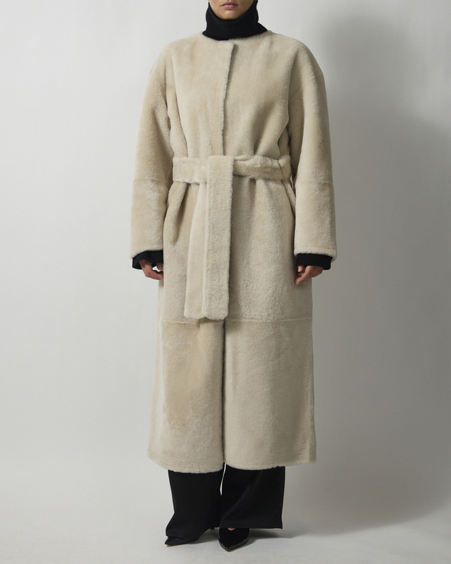 Almada Coat Shea Shearling Vanilla M
