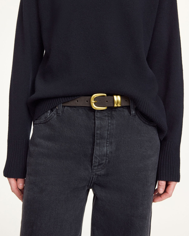 By Malene Birger Belt Zoilo Suede Brun ONESIZE
