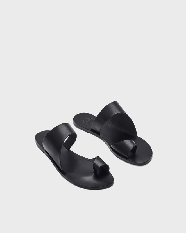 ATP Atelier Sandals Centola Black Vacchetta Svart EUR 37