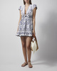 FARM Rio Kjole Flowers Arch Mini Offwhite XS