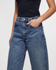 Frame Jeans The Bubble Crop KNOCK OUT RAW FRAY Washed blue 29