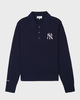 Sporty & Rich Tröja Heritage Yankees Cashmere Polo Navy XS