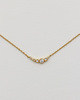 Ragbag Necklace Ottilia Gold Guld ONESIZE