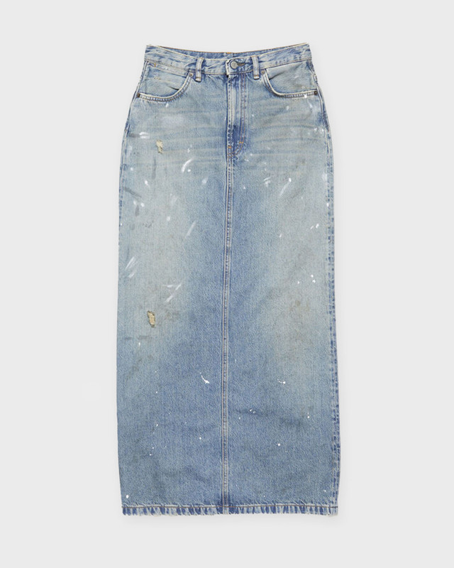 Acne Studios Kjol Denim Maxi Ljusblå 34
