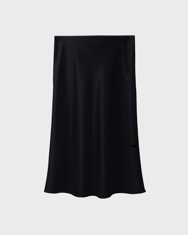 Wakakuu Icons Kjol Ace Satin Midi Svart S