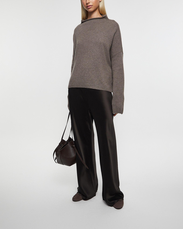 LISA YANG Sweater Sandy Cashmere Brun 0 (XS-S)